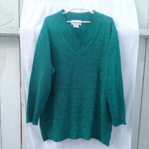 Bundle trendy sunglass&Diane Von Furstenberg glittering holiday sweater